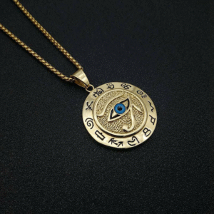 Eye of Horus Ankh Necklace