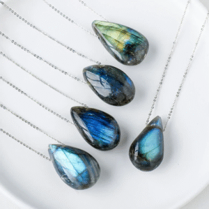 Moonstone Teardrop Pendant